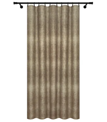 Záves na riasiacej páske 140cmx250 cm farba Olivovo Sivá