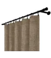 Záves na riasiacej páske 140cmx250 cm farba Olivovo Sivá