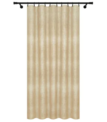 Záves na riasiacej páske 140cmx250 cm farba Olivovo Sivá