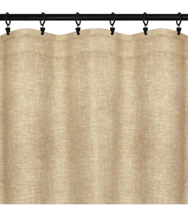 Záves na riasiacej páske 140cmx250 cm farba Olivovo Sivá