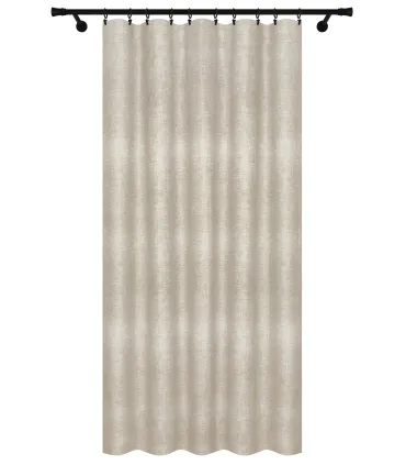 Záves na riasiacej páske 140cmx250 cm farba Olivovo Sivá