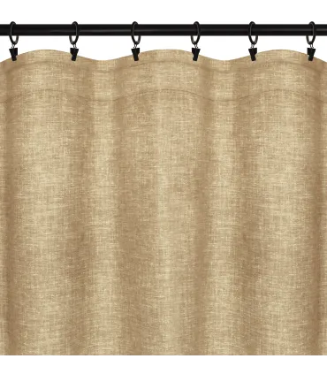 Záves na riasiacej páske 140cmx250 cm farba Olivovo Sivá