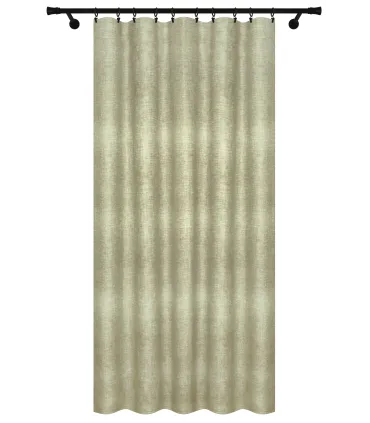Záves na riasiacej páske 140cmx250 cm farba Olivovo Sivá