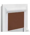 Thermo-Rollo (wärmedämmend) in Aluminiumkassette Elite plus Serie Bronz
