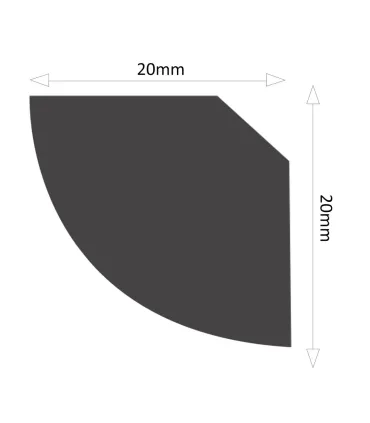 Dekoratívna lišta na stenu 2m