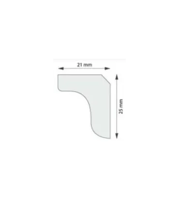 Dekoratívna lišta na stenu 2m