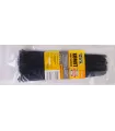 Kabelbinder MASTERTOOL Nylon 2,5*200 mm, schwarz 100 Stück Packung 20-1846
