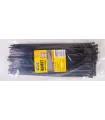 Kabelbinder MASTERTOOL für Kabel, Nylon 4,8*250 mm, schwarz 100 Stück Packung 20-1855