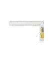 Tischlerwinkel Aluminium MASTERTOOL 250 mm, Libellen 0,5 mm/m 0,03° 30-4250