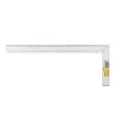 Tischlerwinkel Aluminium MASTERTOOL 500 mm, Libellen 0,5 mm/m 0,03° 30-4500