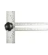 Pistol na tmely a chemicke malty skeletova 310 ml/300 mm, nylonova rukovat 80-5021