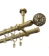 Antik dvojitá Ø 19 mm - Cylinder