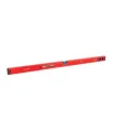 Wasserwaage Bau Aluminium MASTERTOOL PROFI 100 cm 2 Libellen 0,5 mm/m 0,03° Aussparung für Montage an Rohren 37-1003