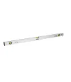 Wasserwaage Aluminium MASTERTOOL Reinforced Bauwaage 100 cm 3 Libellen 0,5 mm/m 0,03° 34-1003