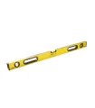Wasserwaage MASTERTOOL PROFI Bau 80 cm 3 Libellen 0,5 mm/m 0,03° Gummigriffe 36-0803