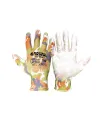 Arbeits Handschuhe MASTERTOOL gestrickt nahtlos mit PU-Beschichtung Khaki 10" 83-0663