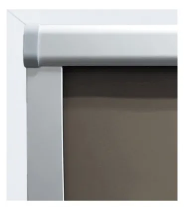 Roleta termoizolačna na strešné okno VELUX v hliníkovej kazete Krémová