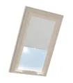 Thermo-Rollo für VELUX-Dachfenster in Aluminiumkassette, Hellgrau