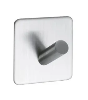 Jednoduchý samolepiaci vešiak Inox N023