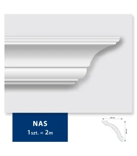 Dekoratívna lišta na stenu 2m