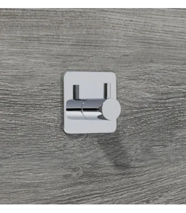 Jednoduchý samolepiaci vešiak z leštenej nehrdzavejúcej ocele