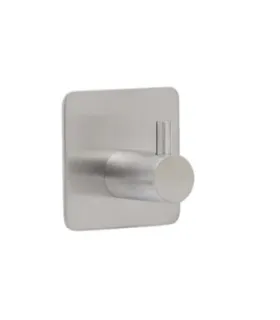 Jednoduchý samolepiaci vešiak z leštenej nehrdzavejúcej ocele