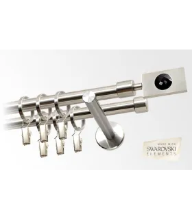 Nerezová oceľ Ø16 mm - Swarovski 821