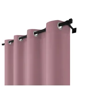 Záves s krúžkami 140cmx250 cm farba Fľaškovo zelená