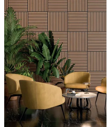 Drevený akustický panel