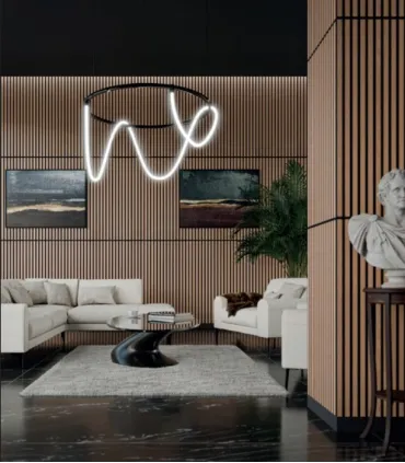 Drevený akustický panel