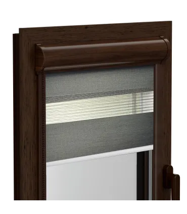 Roleta Deň/Noc sivá DN13