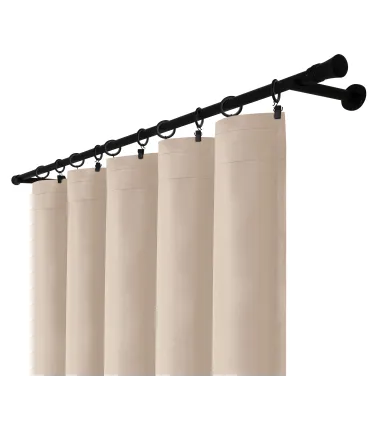Záves na riasiacej páske 140cmx250 cm farba Olivovo Sivá