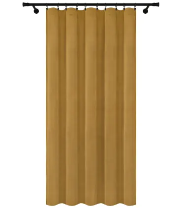 Záves na riasiacej páske 140cmx250 cm farba Olivovo Sivá