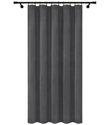 Záves na riasiacej páske 140cmx250 cm farba Olivovo Sivá