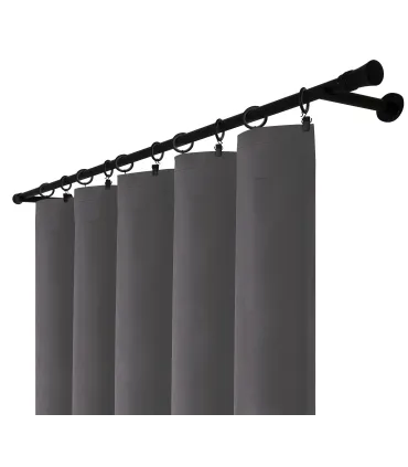 Záves na riasiacej páske 140cmx250 cm farba Olivovo Sivá