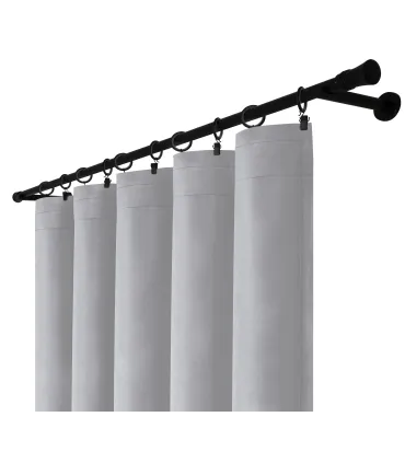 Záves na riasiacej páske 140cmx250 cm farba Olivovo Sivá