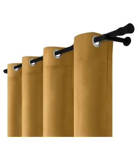 Záves na riasiacej páske 140cmx250 cm farba Olivovo Sivá
