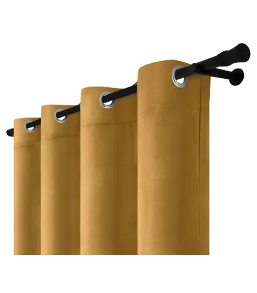 Záves na riasiacej páske 140cmx250 cm farba Olivovo Sivá