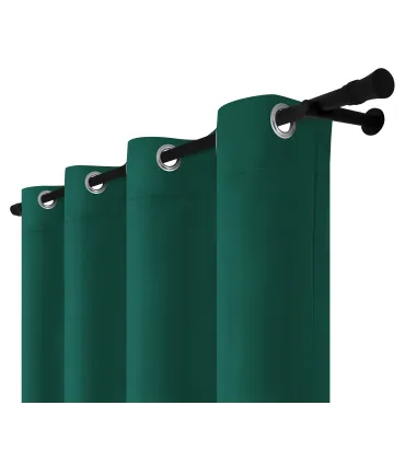 Záves na riasiacej páske 140cmx250 cm farba Olivovo Sivá