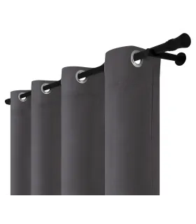 Záves na riasiacej páske 140cmx250 cm farba Olivovo Sivá