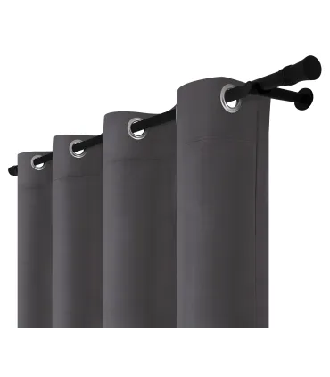 Záves na riasiacej páske 140cmx250 cm farba Olivovo Sivá