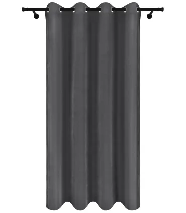 Záves na riasiacej páske 140cmx250 cm farba Olivovo Sivá