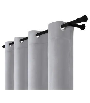 Záves na riasiacej páske 140cmx250 cm farba Olivovo Sivá