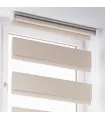 Freihängendes Rollo (Tag/Nacht-Rollo) für Wand und Decke, hellrosa Marmor