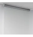 Freihängendes Thermo-Rollo BLACKOUT (wärmedämmend) für Wand, Decke Weiß