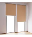 Thermo-Rollo BLACKOUT für Panoramafenster Beige