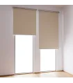 Thermo-Rollo für Panoramaglas in Creme