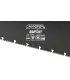 Pistol na tmely a chemicke malty skeletova 310 ml/300 mm, nylonova rukovat 80-5021