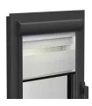 Doppelrollo (Tag/Nacht-Rollo) in Aluminiumkassette (Antracit) Elite Serie Stahl
