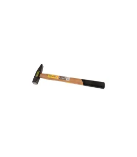 Kladivo zámočnícke MASTERTOOL 200 g HRC 56 drevená rukoväť s polymérovou ochranou 280 mm 02-0202